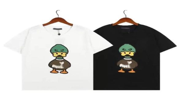 

men039s casual shirts men ladies designer t shirts summer loose fashion shirt clothing street short sleeve clothes7374691, White;black
