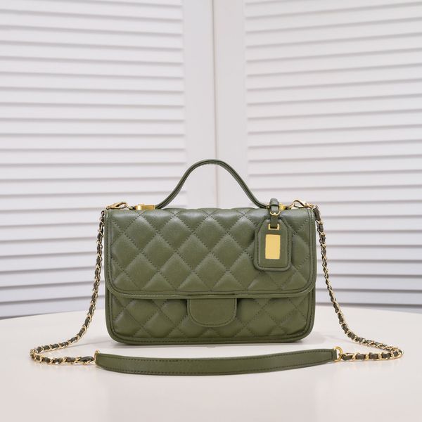 

luxury new color designer shopping metal chain fashion soft shoulder bag woc chain flap leather cattle belt treatment bag fashion luxury bag