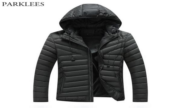 

cool college winter black hooded jacket men boy 2020 brand new cotton padded puffer jackets coats mens casual windproof outwear3105725, Tan;black