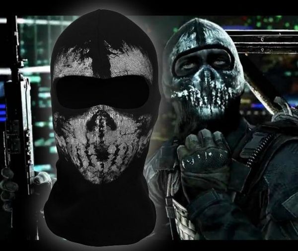 

cod : ghosts keegan p. russ keegan's skull mask balaclava cosplay, Silver