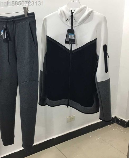 

2022 tech fleece pants mens womens tracksuits tech sports pants hoodies jackets space cotton trousers man tracksuit bottoms man joggers, Black