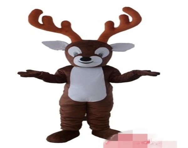 

custom deer mascot costume 012345678910111213148535928, Red;yellow
