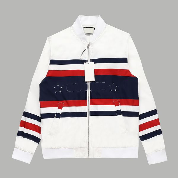 

2023 fashion men's designer jacket fashion men's and women's jacket zipper hooded casual jacket aa4, Black;brown