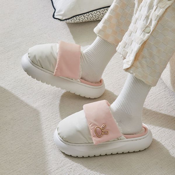 

lady causal shoes women slippers winter white and pink green grey platform non-slip designer comfortable outdoor sneakers walking trianers, Black