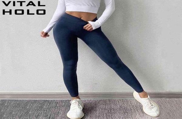 

yoga pants high waist seamless leggings sport women fitness gym leggings workout tummy control leggings sport tights women 204625356, Black