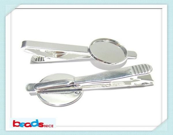 

wholebeadsn16mm diy tie clip blanks whole personalized tie clip of design tie bar id230444947058, Silver;golden