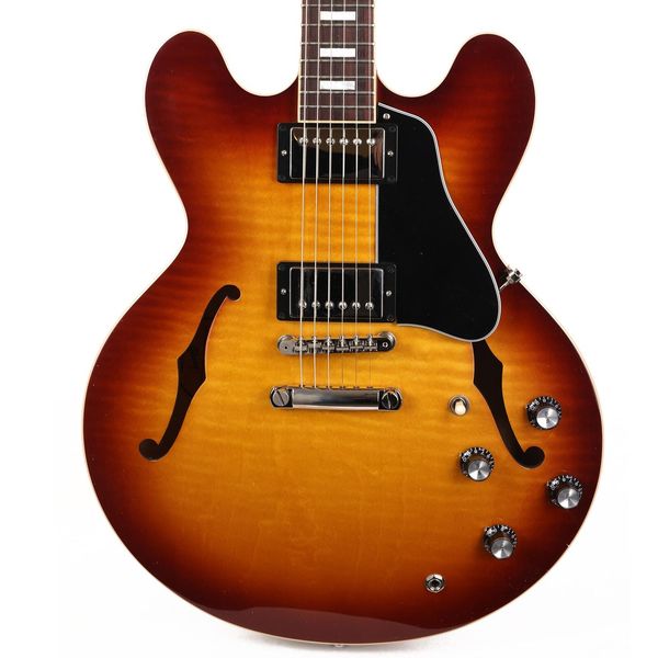 

e s-33 5 figured iced tea burst electric guitar as same of the pictures