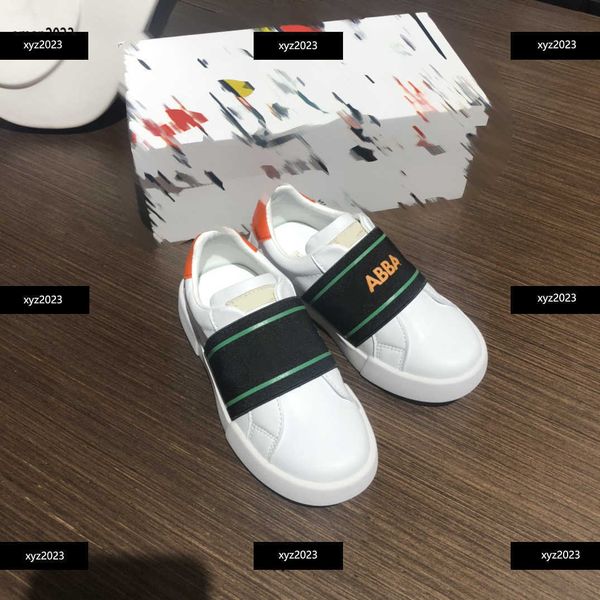

23ss kids shoes animal pattern stickers child sneakers slip-on baby casual shoes box protection children's size 26-35, Black;red