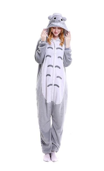 

totoro onesie costume unisexanimals totoro pajamas012647708, Black;red
