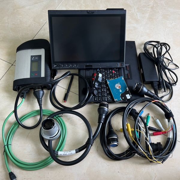 

mb star c4 scan tool tablet software with ssd xentry vediamo lapi7 cpu x201t 4g diagnose for cars and trucks