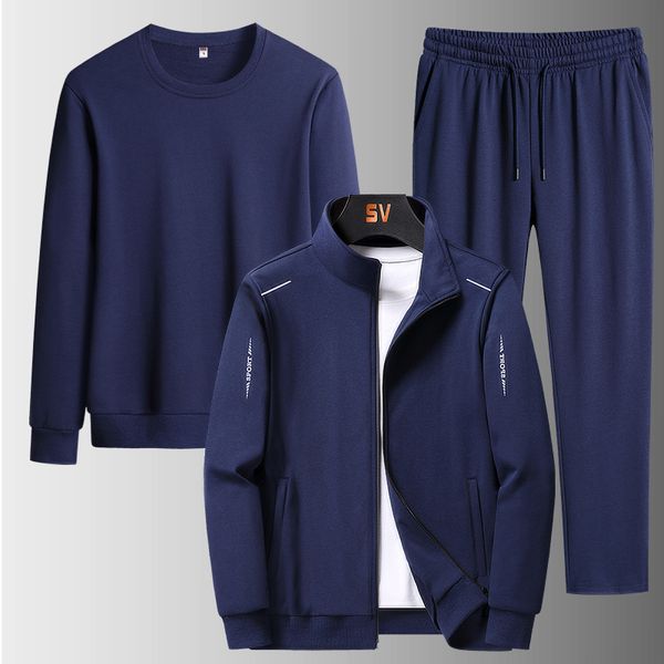 

men s tracksuits male tracksuit jacket men set large size 6xl 7xl 8xl fashion autumn winter homme suit sweatshirt sweatpants 230821, Gray