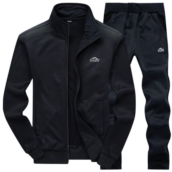 

men s tracksuits spring set men quality sweatshirt pants male tracksuit sporting sweat suits mens sportswear sets autumn joggers 230821, Gray