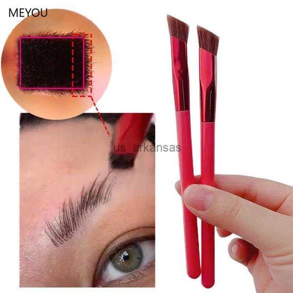 

makeup brushes 3 piece multifunction eyebrow brushes simulated stereoscopic eyebrow hair makeup contour eyeshadow concealer square make up t