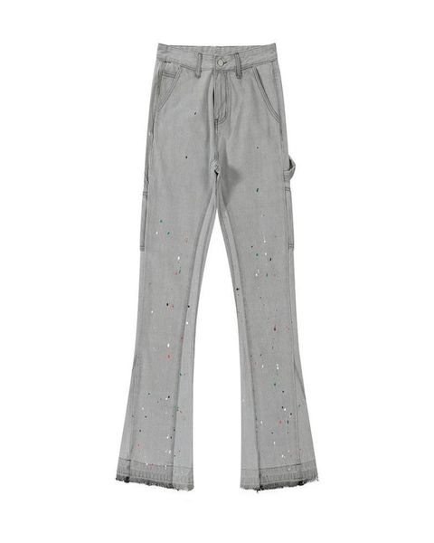 

hip hop oversized jean eukaaru high street straight flare pants men streetwear women loose baggy jeans fashion trousers3882014, Blue