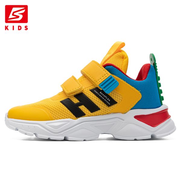 

athletic outdoor breathable children sneakers girls boys fashion running shoes kids sports shoe breathable mesh child basketball shoes 23081, Black