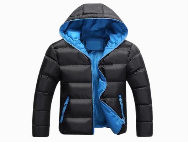 

2018 new autumn winter jacket men casual slim fit hooded parka men solid hooded spring winter coat men s4xl8054930, Black;brown