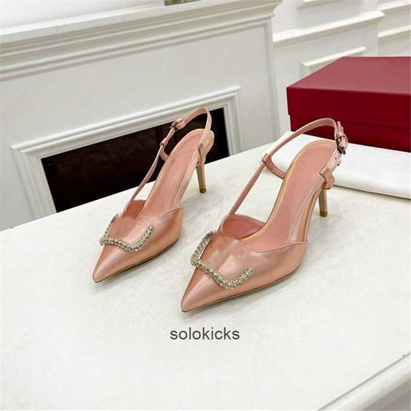 

high wedding 03-018 women leather valentinolies heel metal buckle letter fashion party business casual flat shoes dress shoes, Black