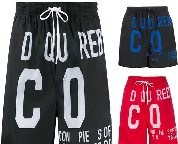 

mens shorts sports fast-drying casual beach pants trend swimming trunks stretch short, White;black