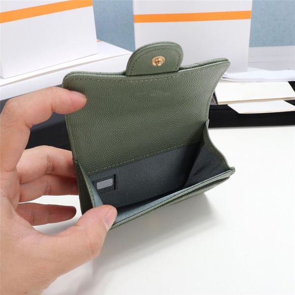 

brand luxury designer fashion ladies shoulder bag flip clutch caviar lambskin wallet 005225v, Red;black