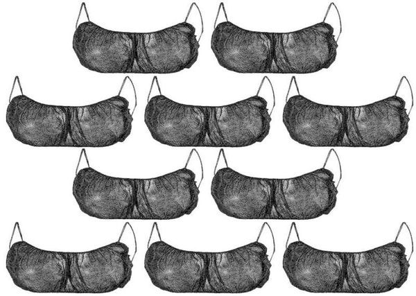 

50 pcsset disposable bras nonwoven fabric lightweight brassiere underwear for spa aa22031886214277300324, Red;black