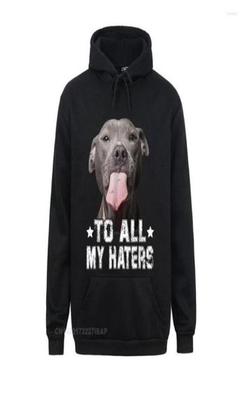 

men039s hoodies to all my haters shirt funny pitbull dog lover hoodie europe women sweatshirts customized sportswe1169151, Black