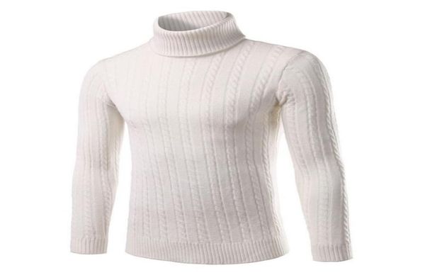 

solid sweaters men turtle neck pullover winter new japanese style long sleeve knitted sweaters new9420996, White;black