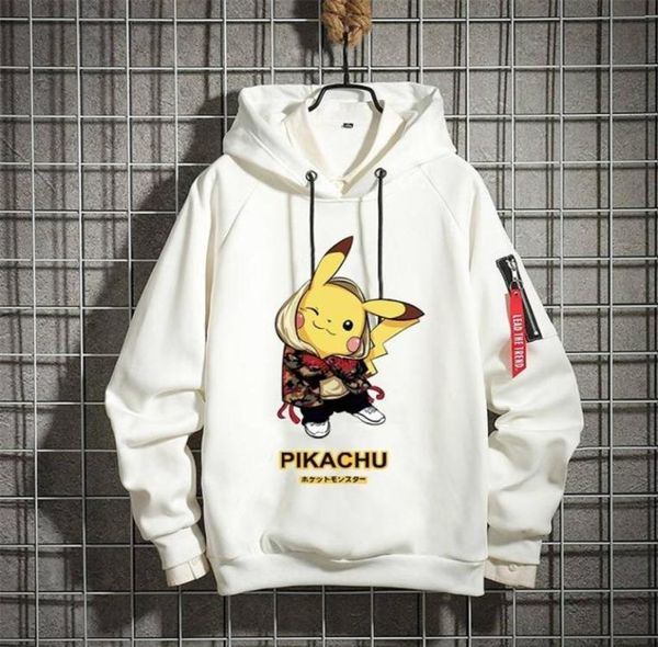 

anime hoodies men kawaii printing hoodie cute cartoon sweatshirt pullover cosplay moletom hooded hoodie5166945, Black