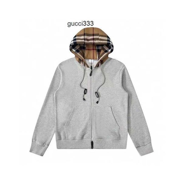 

coat burberies burbreries burberriness classic spring plaid mens hooded summer jacket designer windbreaker jacket hooded thin womens fashion, Black;brown