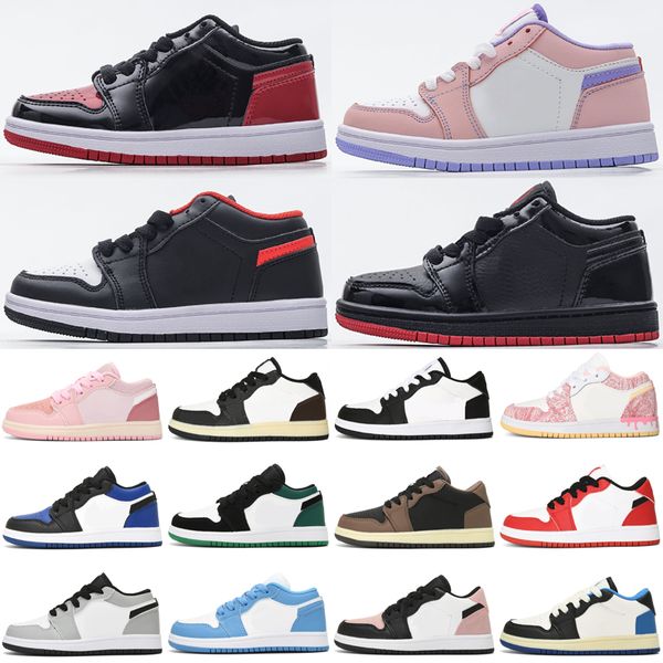 

1s arctic punch low kids basketball shoes boys 1 toddlers infants chicago sneakers children royal obsidian kid toddler baby outdoor sports s