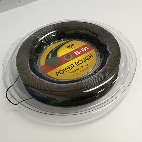 

black reel luxilon quality alu power rough big banger tennis string polyester for racket tennis 200m reel 660ft295g