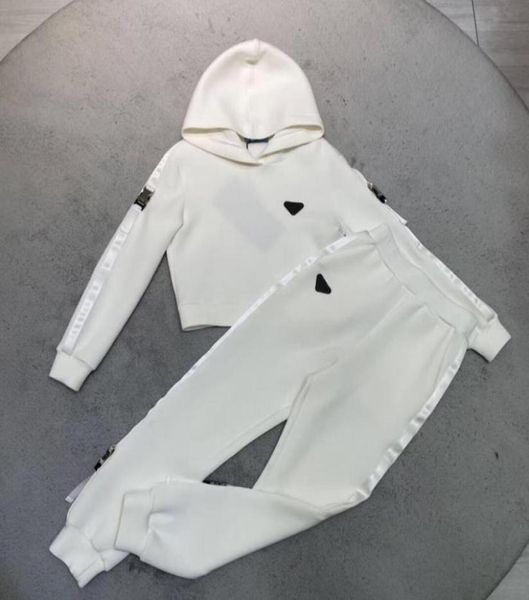 

womens two pieces sets tracksuit spring women sports two piece pants lady casual pullover comfortable pantsuit ladies trendy outer6062042, White