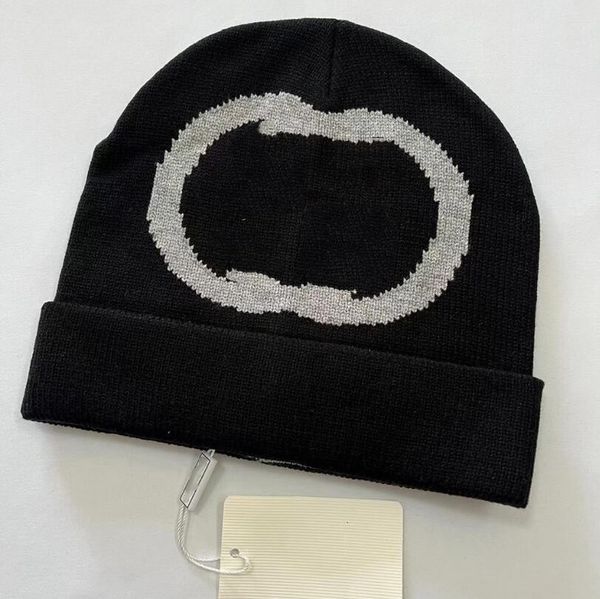 

beanie/skull caps classic designer winter beanie men and women fashion design knitted caps autumn wool hat letter jacquard warm skull cap, Blue;gray