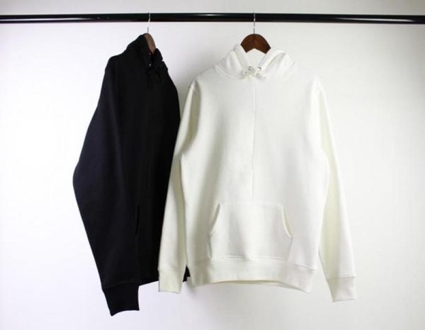 

brand split box displaced hoodie sweatshirt casual street solid hooded pullover sweater winter couple hoodies7498031, Black