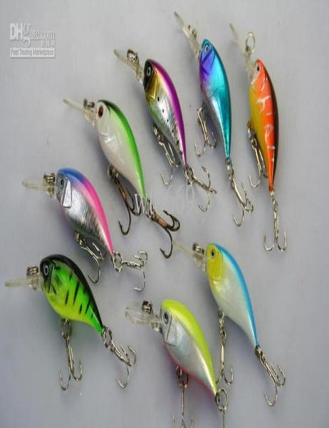 

lot 30 fishing lures crankbait crank hooks bass 46g55cm050168463316959