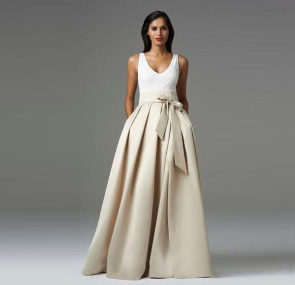 

noble ivory maxi skirts a link pleated chic invisible zipper floor length skirts 2016 custom made formal party long skirts9097427, Black