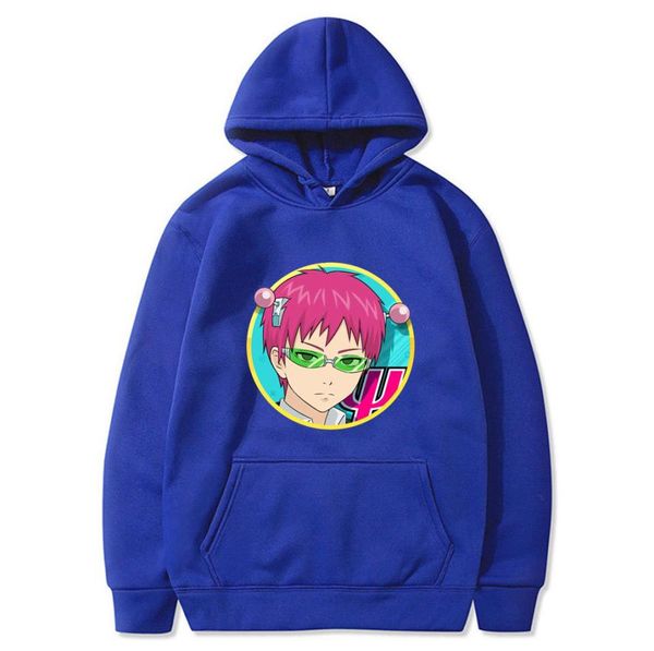 

anime saiki k men039s hoodie print women casual harajuku autumn sweatshirt long sleeve jacket coat funny pullover y03191917046, Black