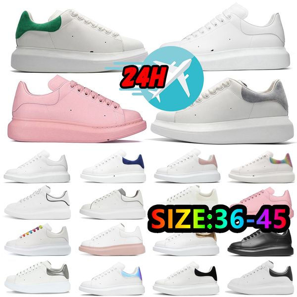 

2023 mc designer oversized sneaker mens women casual shoes black leather velvet espadrilles flats lace up platform sneakers size 36-45