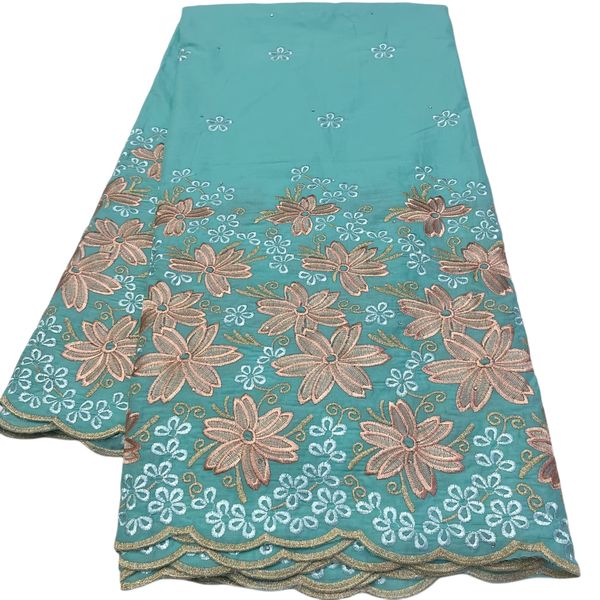 

rhinestones swiss voile lace fabric 5 yards african women embroidery lace fabric wedding dress textile cotton sewing craft evening gown new, Black;white