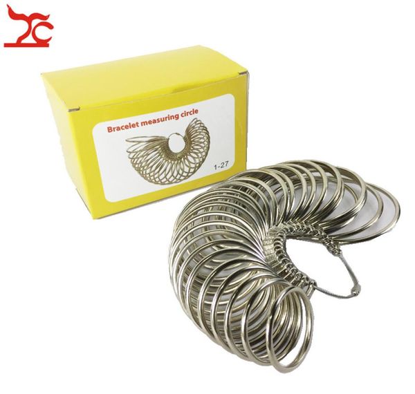 

us sizes 127 metal bangle measuring sizer round bracelet size measure tool watch bracelet bangle size gauge measuring circle6639534