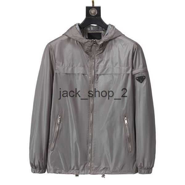 

outerwear designer badges zipper shirt jacket loose style spring autumn mens oxford breathable portable high street stones island clothing j, Black;brown