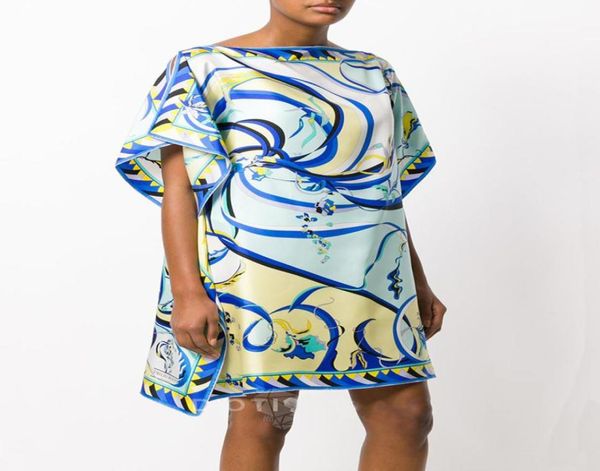 

fashion print women pencile dress half sleeve loosen dresses 005k8405730077, Black;gray