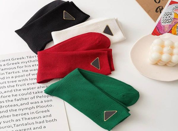 

women winter socks luxury designer mens breathable cotton sock3119869, Black