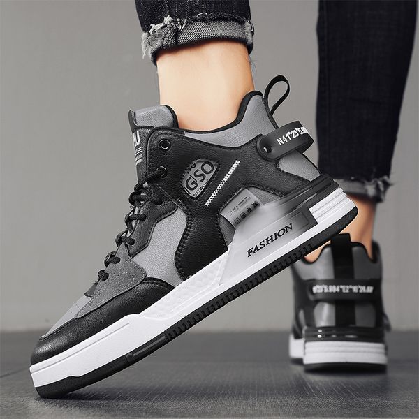 

dress shoes men's sneakers basketball shoes men casual shoes shoes for men breathable male tennis zapatillas hombre 230818, Black