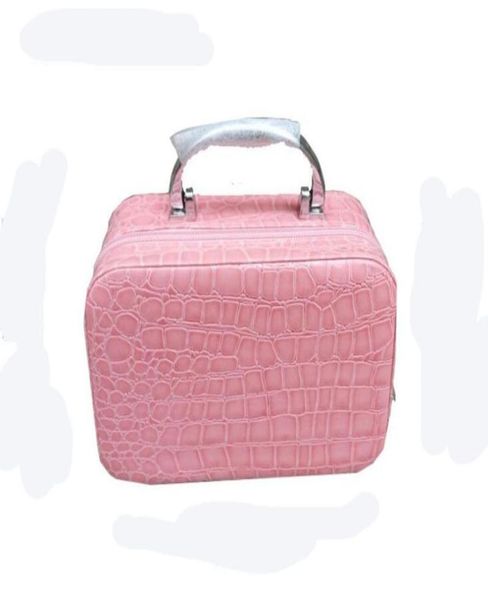 

fashion makeup boxes cosmetic bag admission package jewelry cases necklace storage box korean cosmetics pouch handbag travel train7365088