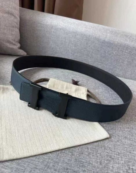 

designer man belts for men's and women's belt custom leather doublesided available h letter buckle belt 8hjl, Black;green