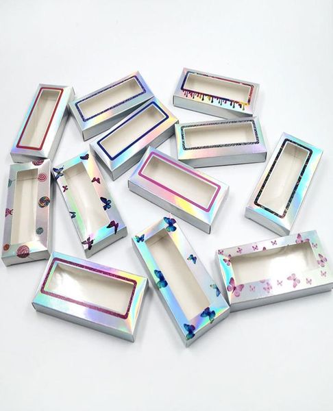 

12 colors glitter lashes packaging box 3d mink eyelashes box false eyelash case mink lashes package lash boxes gifts packaging box5063678