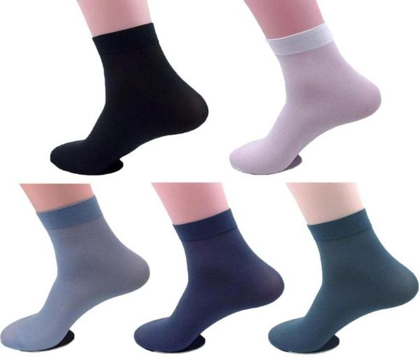 

men039s socks male soft thin short 1 pair men ankle business dress sock  solid color simple allmatch sports casual7572468, Black