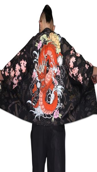 

yukata haori men japanese kimono cardigan men samurai costume clothing kimono jacket mens shirt yukata haori ta0018573963, Red