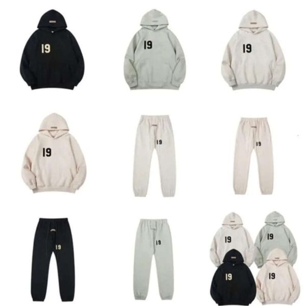 

ess men designer hoody hooded hoodies sweater men women fashion streetwear pullover sweatshirt loose hoodie couple clothing66559, Black