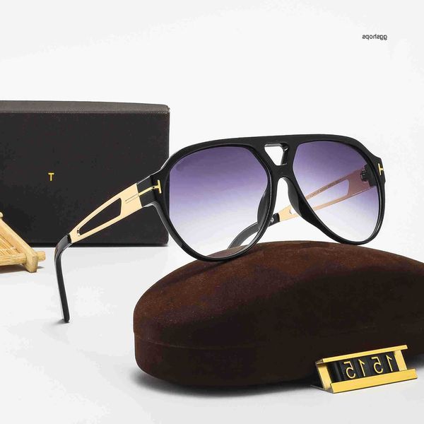 

women's frame tom-fords retro men's and new fashion trend hollow double sunglasses travel glasses beam sunglasses 1515, White;black
